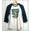 BARNS【バーンズ】七分袖ベースボールＴシャツ「ＳＰＥＥＤ　ＫＩＬＬＳ」【送料無料】