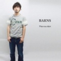 BARNS【バーンズ】杢天竺Tシャツ「California」