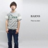 BARNS【バーンズ】杢天竺Tシャツ「California」