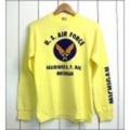 BUZZ RICKSON’S【バズリクソンズ】プリント長袖Ｔシャツ「U.S.AIR FORCE MICHIGAN」【送料無料】【アースマーケット本店】【送料無料】