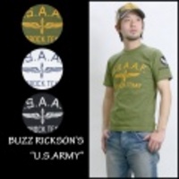 BUZZRICKSONS【バズリクソンズ】ヘビーウェイトTシャツU.S.ARMY