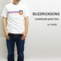 BUZZRICKSONS【バズリクソンズ】ロッキード社プリント半袖Tシャツ「F-22」