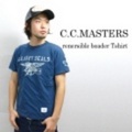 C.C.MASTERS【シーシーマスターズ】リバーシブルボーダーTシャツ「USNAVYSEALES」