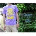 CHEATER FIVE【チーターファイブ】プリントTシャツ「BONE」