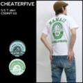 CHEATERFIVE【チーターファイブ】プリントＴシャツ「C5」