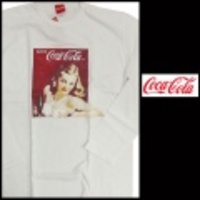 COCACOLA【コカコーラ】オフィシャルプリント長袖Tシャツ