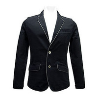 ユニオンステーションカットソー素材のパイピングジャケット:メンズビギ[MEN'S BIGI]