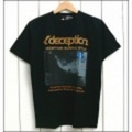 DECEPTION【ディセプション】フォトプリント半袖Tシャツ「SURFING STYLE」【40%OFF】