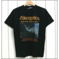 DECEPTION【ディセプション】フォトプリント半袖Tシャツ「SURFING STYLE」【40%OFF】