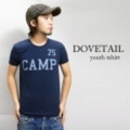 DOVETAIL【ダブテイル】プリントユースTシャツ(チビT)「CAMP」