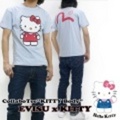 EVISUGENES【エビスジーンズ×ハローキティ】HELLO KITTY×EVISUコラボＴシャツ「KITTY BODY」【送料無料】