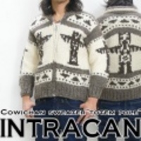 INTRACAN【イントラカン】カウチンセータートーテムポールモチーフ【送料無料】