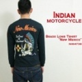 Indian Motorcycle【インディアンモーターサイクル】ビーズ刺繍ロングTシャツ「New Mexico【送料無料】