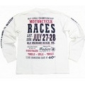 Indian Motorcycle【インディアンモーターサイクル】プリント長袖Ｔシャツ「RACES」【送料無料】【アースマーケット本店】【送料無料】