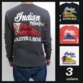 Indian Motorcycle【インディアンモーターサイクル】長袖サーマルTシャツ「MORTOR OF THE ROAD」【送料無料】