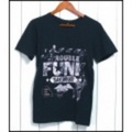 JOHNBULL【ジョンブル】プリントＴシャツ「TROUBLE FUNK」【40%OFF】