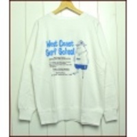 John Severson【ジョンセバーソン】 バックプリントラグランスウェット（トレーナー） 「Surf School」