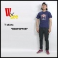 Lee×WAREHOUSE【リー×ウェアハウス】WHITELABEL半袖Ｔシャツ”REDPEPPER”【送料無料】