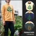 MANASTASH【マナスタッシュ】長袖ヘンプTシャツ「MANASTASH LEAF」【送料無料】