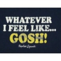 M★古着Tシャツ GOSH 紺