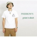 PHERROWS【フェローズ】バンブルビー半袖プリントTシャツ「LSDT」【PUP090529MJ10】