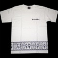 Paisley S/S Tee /WHITE Tシャツ【DxAxM/ ダム】