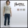 Pherrows【フェローズ】トリムプリントTシャツ”herbal medicine”【送料無料】