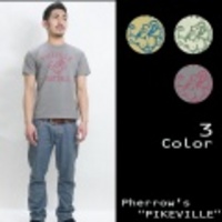 Pherrows【フェローズ】プリントTシャツ”PIKEVILLE”