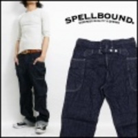 SPELLBOUND （DOMINGO）【スペルバウンド　（ドミンゴ）】ビッグポケットデニムパンツ（ジーンズ　ジーパン　Ｇパン）【送料無料】