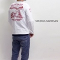 STUDIO D’ARTISAN【ステュディオ・ダ・ルチザン（スタジオ・ダルチザン）】プリント長袖Tシャツ「THE MONSTER JEANS」