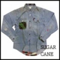 SUGAR CANE【シュガーケーン】40’Sリメイクデニムワークシャツ【送料無料】【アースマーケット本店】【送料無料】