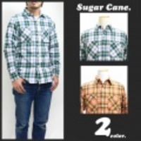 SUGAR CANE【シュガーケーン】シュガーケーンライトタータンチェックワークシャツ 【送料無料】