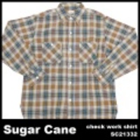 SUGAR CANE【シュガーケーン】ソフトツイルチェックシャツ【送料無料】