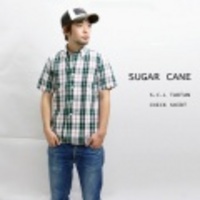 SUGARCANE【シュガーケーン】シュガーケーンライトタータンチェックシャツ【送料無料】