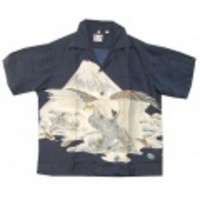 SUN SURF【サンサーフ】S/SハワイアンシャツSPECIAL EDITION「EAGLE&Mt.FUJI」【40%OFF】