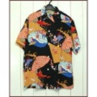 SUN SURF【サンサーフ】ハワイアンシャツ「KEONI OF HAWAII」2007年モデル「空想アロハサーカス団」【40%OFF】