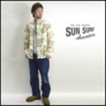 SUN SURF【サンサーフ】ボタンダウン・ネルハワイアン長袖シャツ「MACKINTOSH UKULELE」【送料無料】