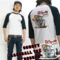 Schott【ショット】ベースボールTシャツ”BOBBER”【送料無料】