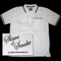 Slave of Smoke POLO/WHITE ポロシャツ【DxAxM/ ダム】