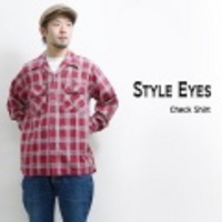 Style Eyes【スタイルアイズ】コットンチェックシャツ【送料無料】【05P24feb10】