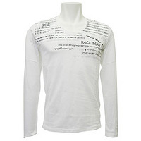 刺繍プリントT:メンズビギ[MEN'S BIGI]