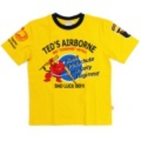 TEDMAN’S【テッドマンズ】ミリタリープリント半袖Tシャツ「TED’S AIRBORNE」