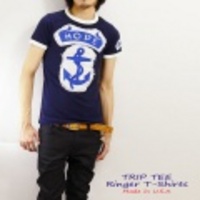 TRIP TEE【トリップティー】リンガーＴシャツ「HOPE」【送料無料】