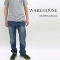 WAREHOUSE【ウェアハウス】レギュラーストレートジーンズ（ジーパン・Ｇパン・デニム）800ユーズドウォッシュ【送料無料】