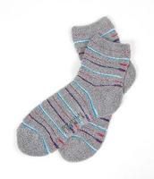 表パイルボーダークオーターソックス:ジュンメン[JUNMEN]