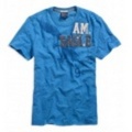 アメリカンイーグルメンズAE APPLIQUE T (Anchor Blue)