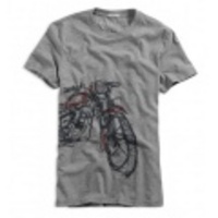 アメリカンイーグルメンズAE CHOPPER T (Deep Heather Grey)