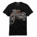 アメリカンイーグルメンズAE MOTORCYCLE T (True Black)