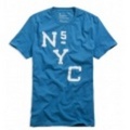 アメリカンイーグルメンズAE NYC T (Blue Bamboo)