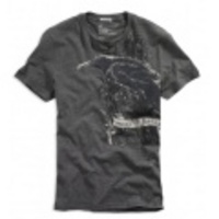 アメリカンイーグルメンズAE RAVEN T (Charcoal Heather Grey)